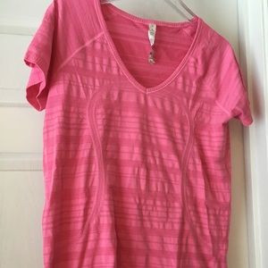 Lululemon hot pink top